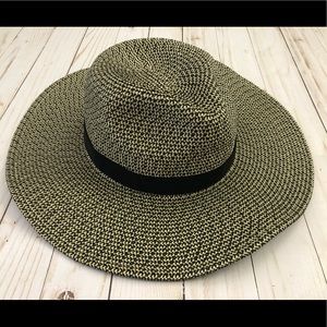 NWT J Crew Marbled Wide Brim Packable Hat